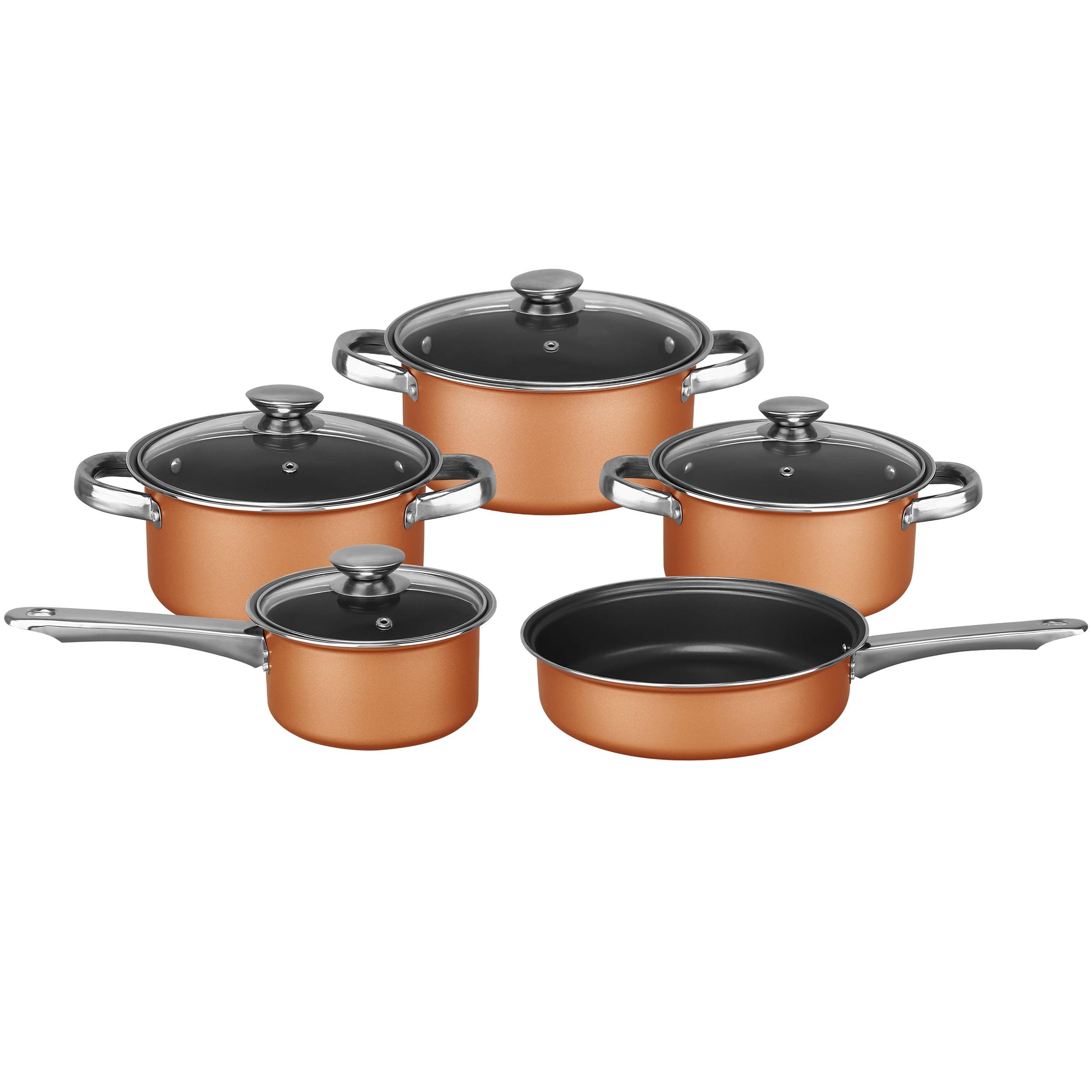 9 - Piece Non-Stick Aluminum Cookware Set