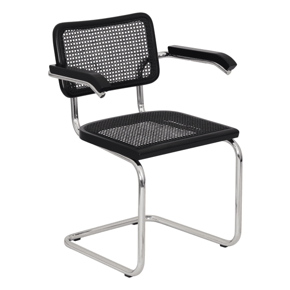 Breuer Chair Company Marcel Breuer Cesca Cane Cantilever Dining Armchair Arm Chair