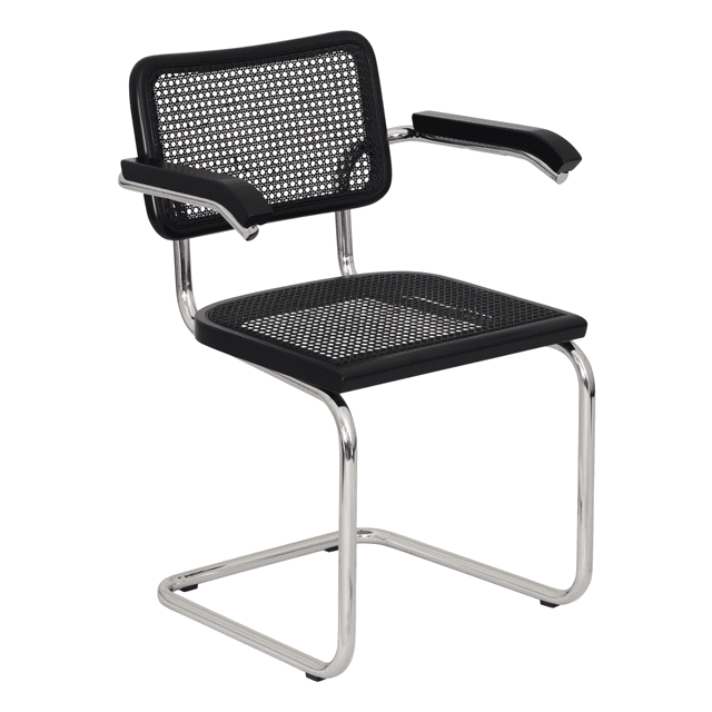 Breuer Chair Company Marcel Breuer Cesca Cane Cantilever Dining Armchair Arm Chair