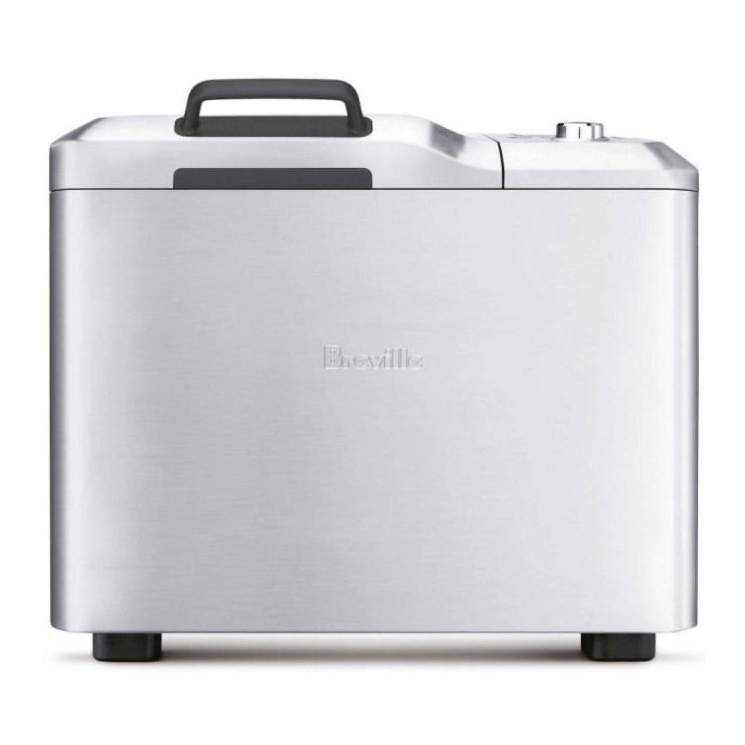 Stainless Steel 2.4 lbs Breadmaker with LCD Display