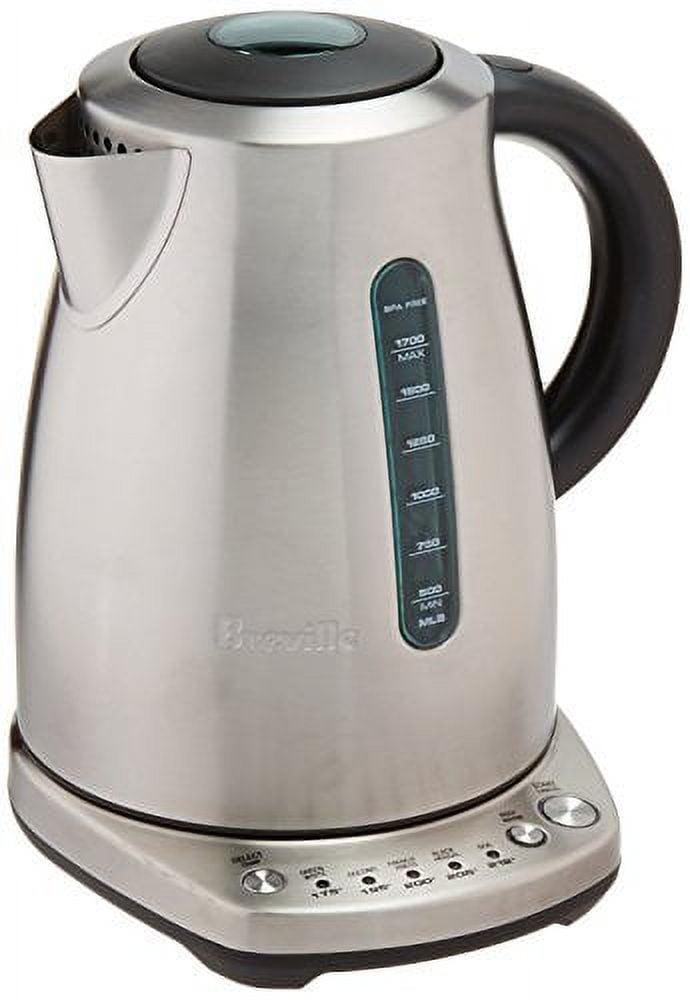 Breville 7-Cup Silver Stainless Steel Electric Kettle