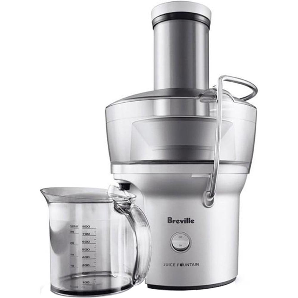 Compact Stainless Steel Electric Juice Extractor with Pulp Receptacle