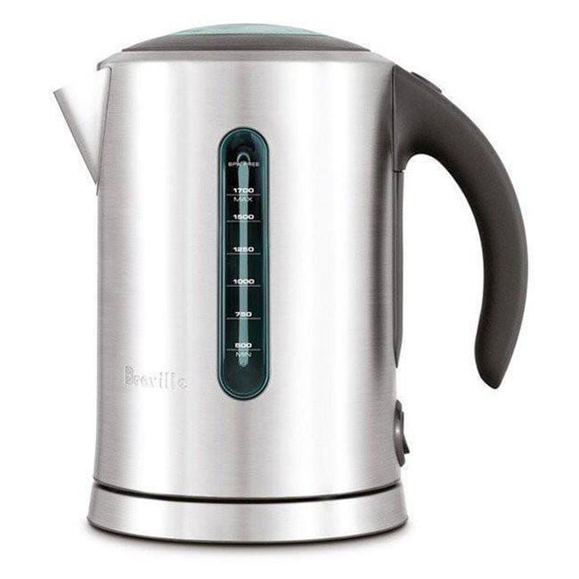 Stainless Steel Soft Top Electric Kettle with Dual Water Windows