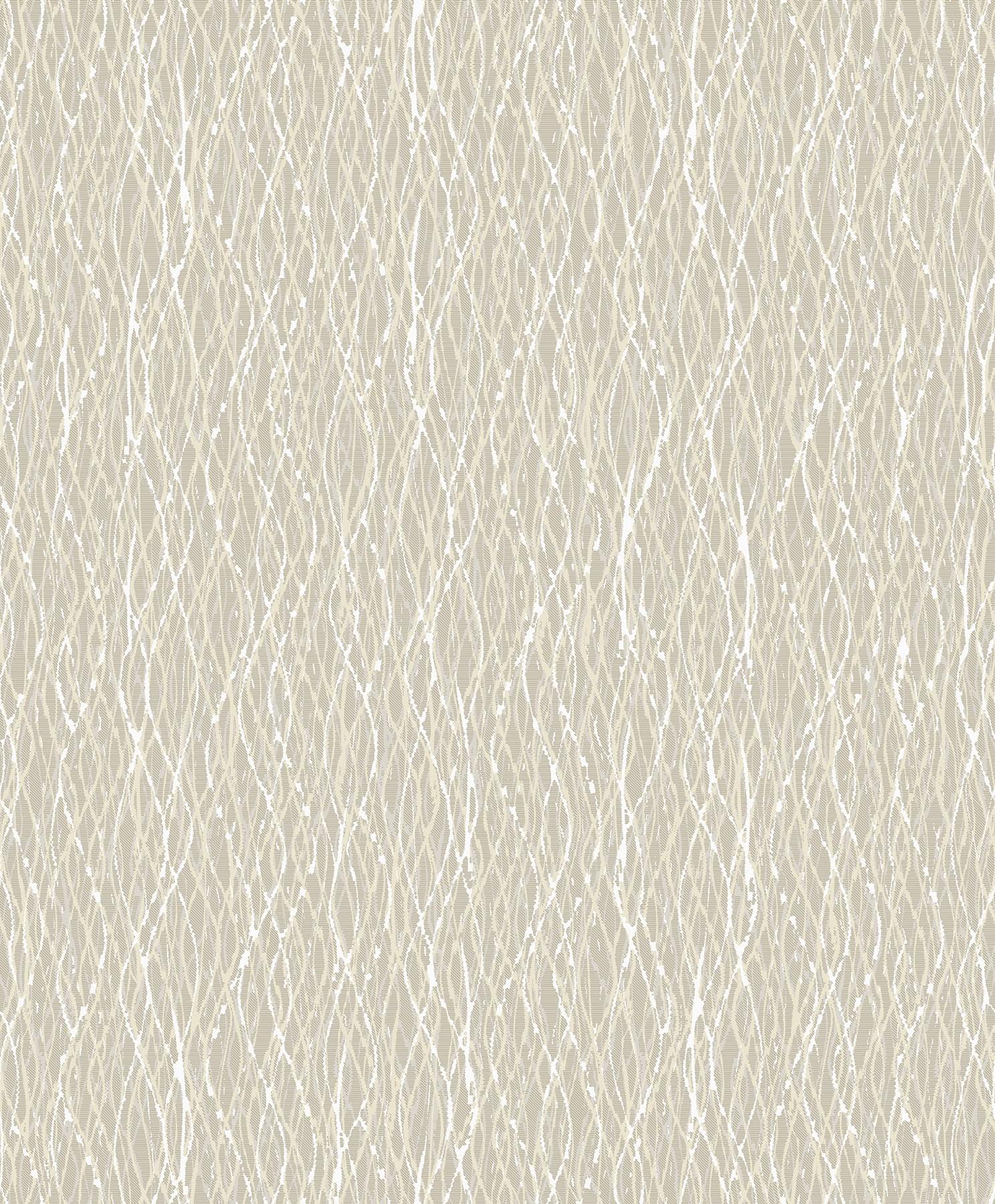 Brewster Molly Light Brown Twist Wallpaper