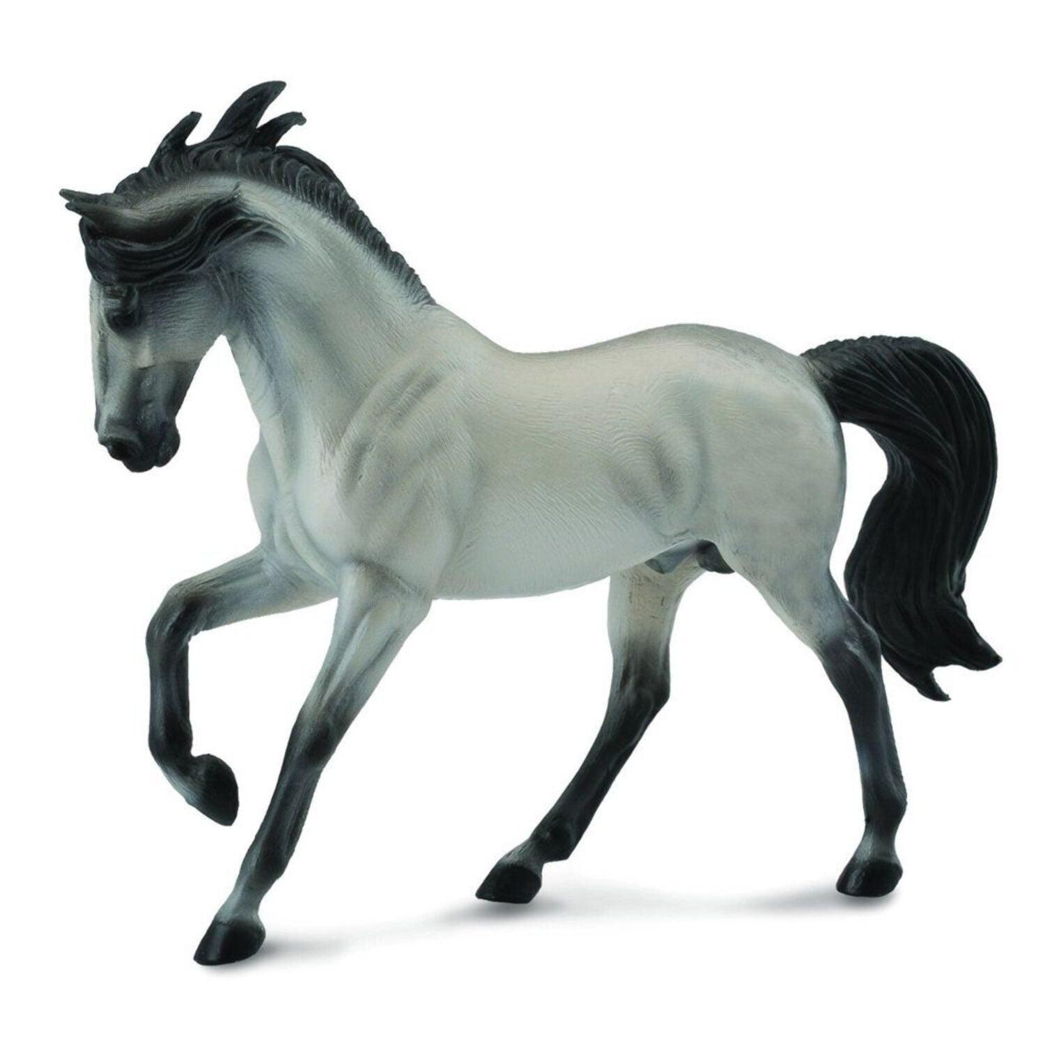 Breyer CollectA Series Grey Andalusian Stallion Model Horse