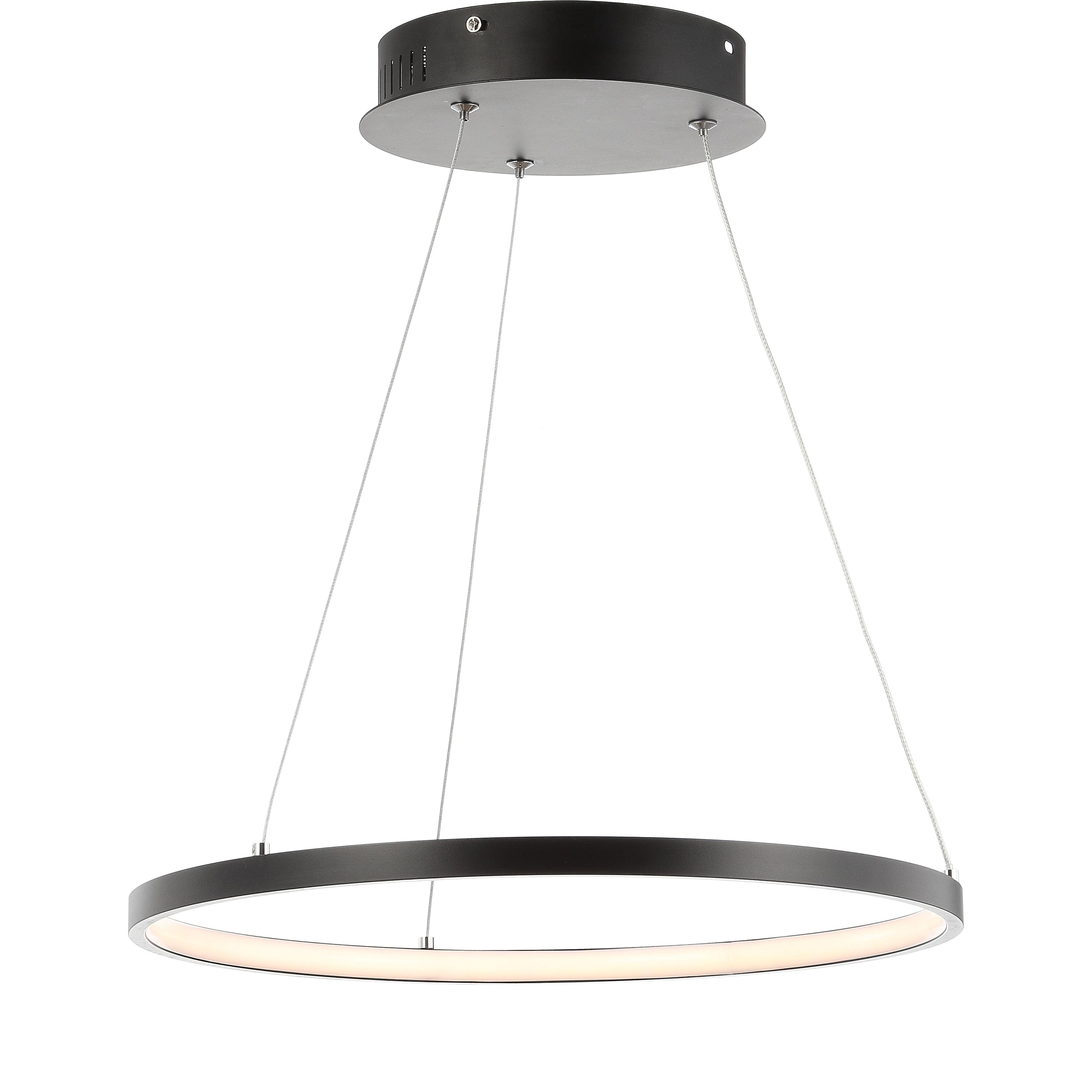 Brice Modern Contemporary Iron Integrated LED Pendant