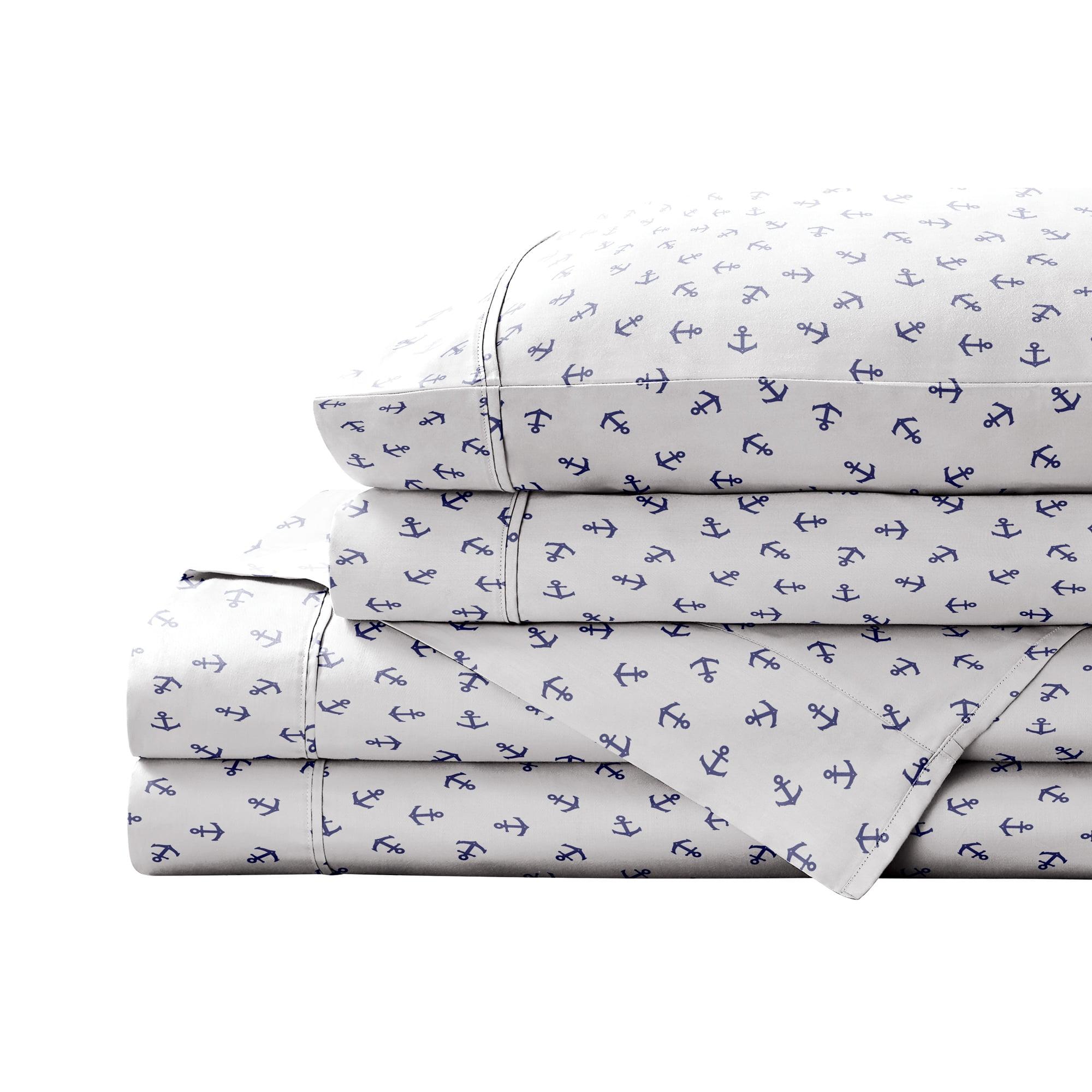 Brielle Home Printed Percale Sheet Set