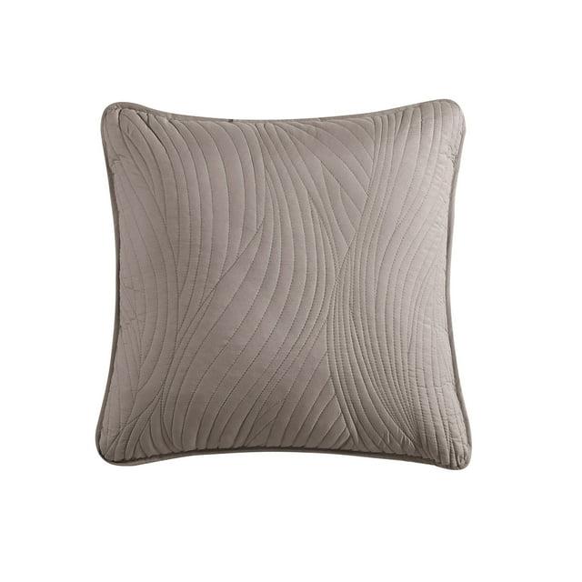 Brielle Stream Embroidered Reversible Throw Pillow