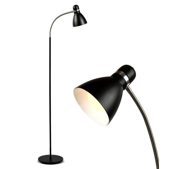 Brightech Avery 62.5 in. Modern LED Standing Floor Lamp with Metal Cone Shade and 3-Way Dimming Light