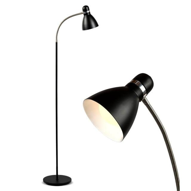 Brightech Avery 62.5 in. Modern LED Standing Floor Lamp with Metal Cone Shade and 3-Way Dimming Light