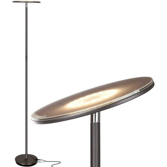 Brightech Sky Industrial 63 in. Dimmable LED Floor Lamp with Adjustable Head
