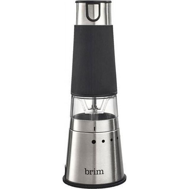 Brim - 1.6-Oz Electric Handheld Electric Coffee Grinder - Stainless Steel
