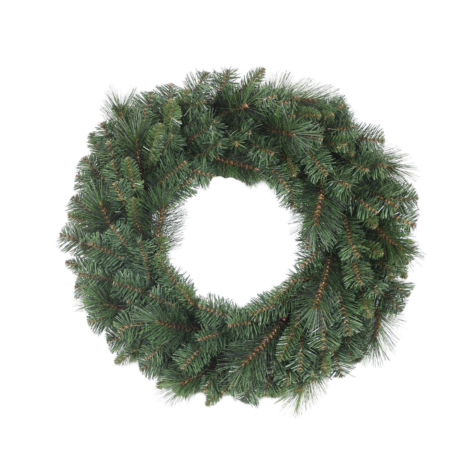 Canadian Pine Artificial Christmas Wreath Unlit