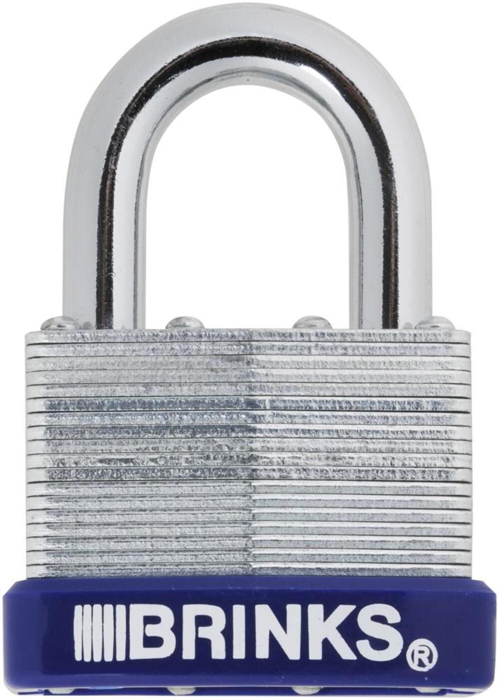 50mm Silver Laminated Steel Keyed Padlock with Boron Shackle