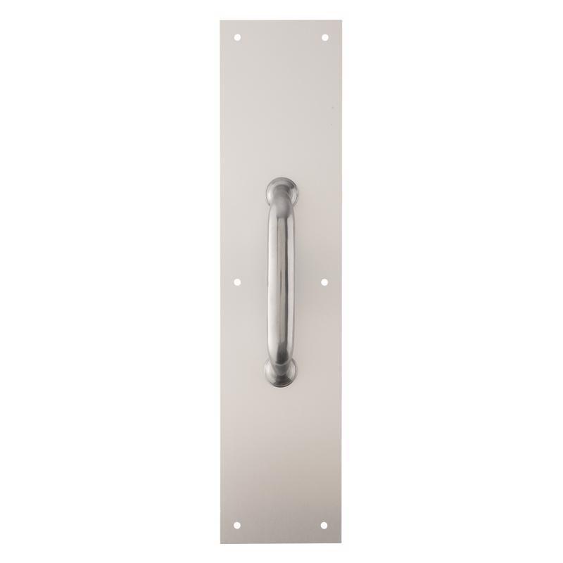 Brinks Commercial 5035102 15 in. Satin Aluminum Pull Plate