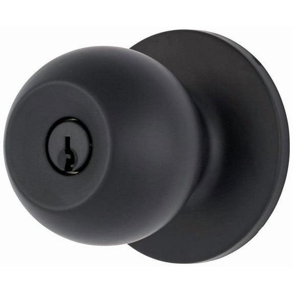 Brinks Raleigh Series Keyed Entry Transitional Ball Knob