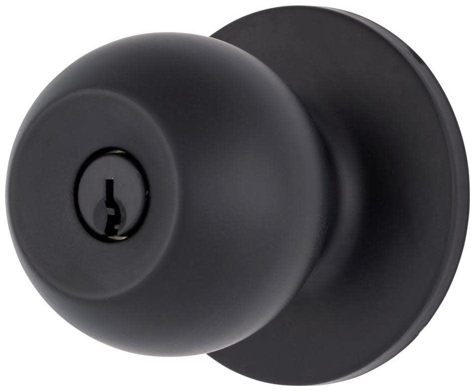 Brinks Raleigh Series Keyed Entry Transitional Ball Knob