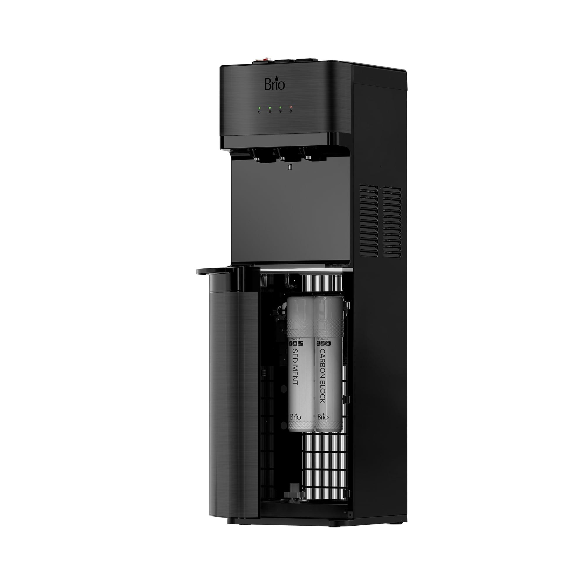 Brio 500 Series 2-Stage Filtration Water Dispenser Tri-Temp Digital, Connects to your water line, Height 41.05"