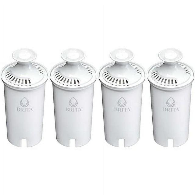 Brita 42432 Standard Water Filter, 4 Count, White
