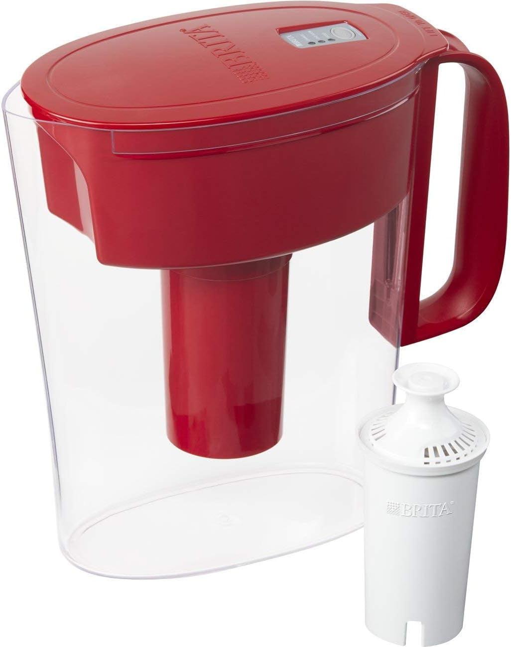 Brita Standard Metro Water Filter Pitcher, Turquoise, Small 5 Cup, 1 Count