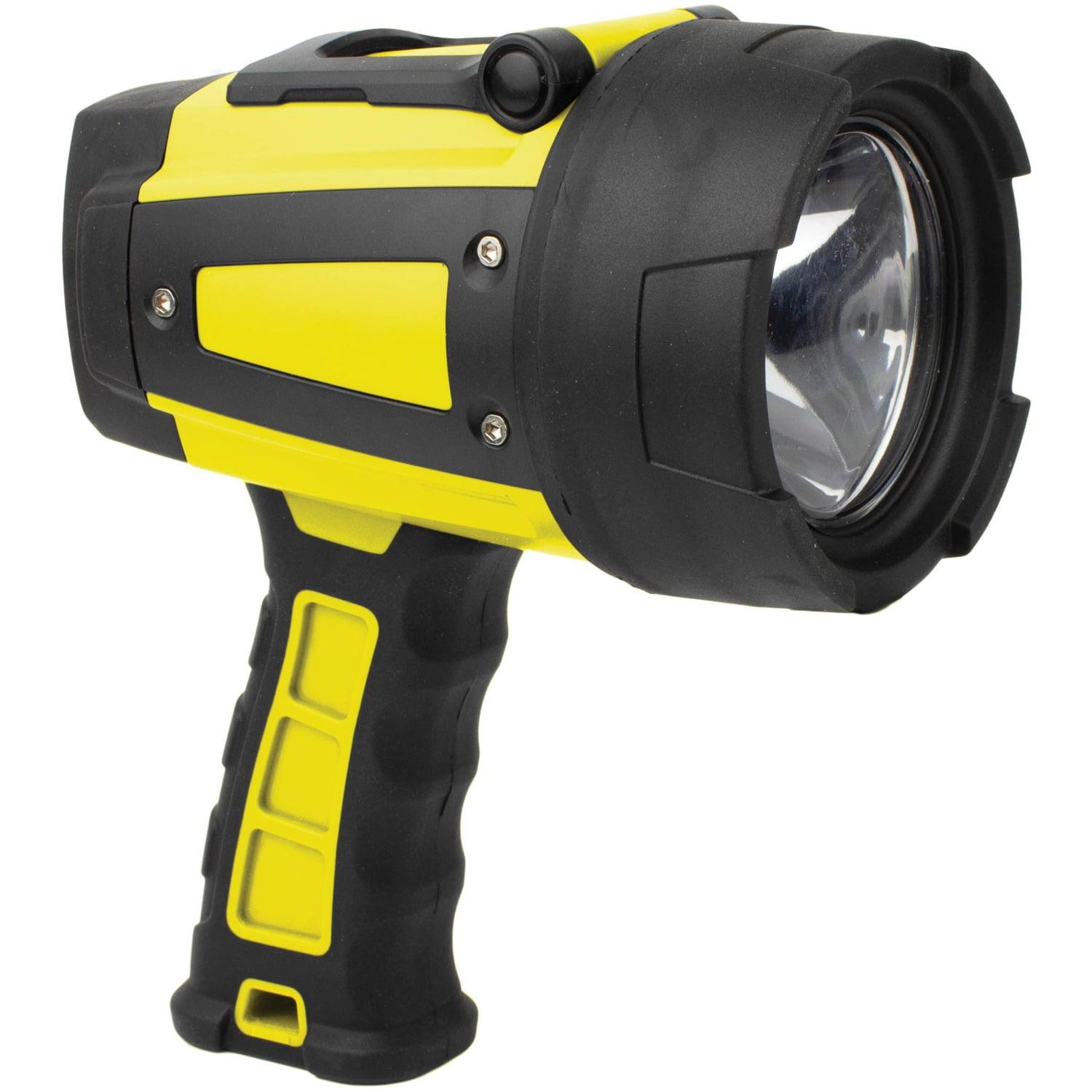 Brite-Nite 600 Lumens Yellow LED Rechargeable Waterproof Spotlight