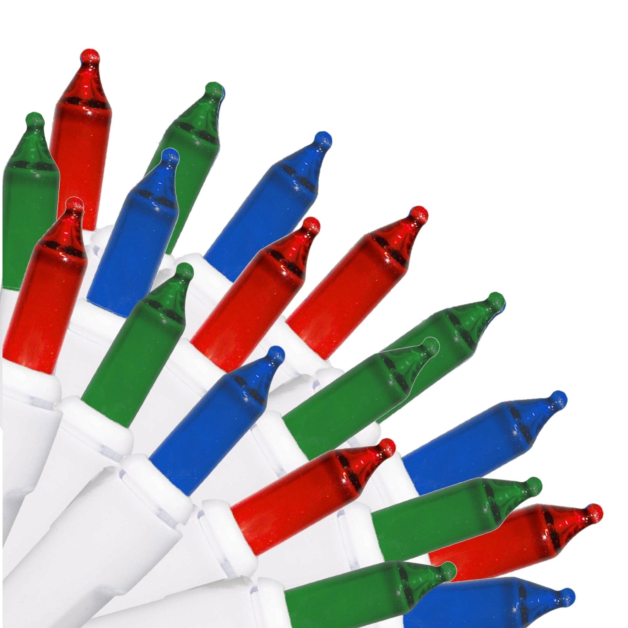 Brite Star 150 Count 8-Function Chasing Light Set - Outdoor String Lights with Twinkling, Flashing, and Steady On Modes - Ideal for Christmas Tree and Outdoor Christmas Decorations, Multi