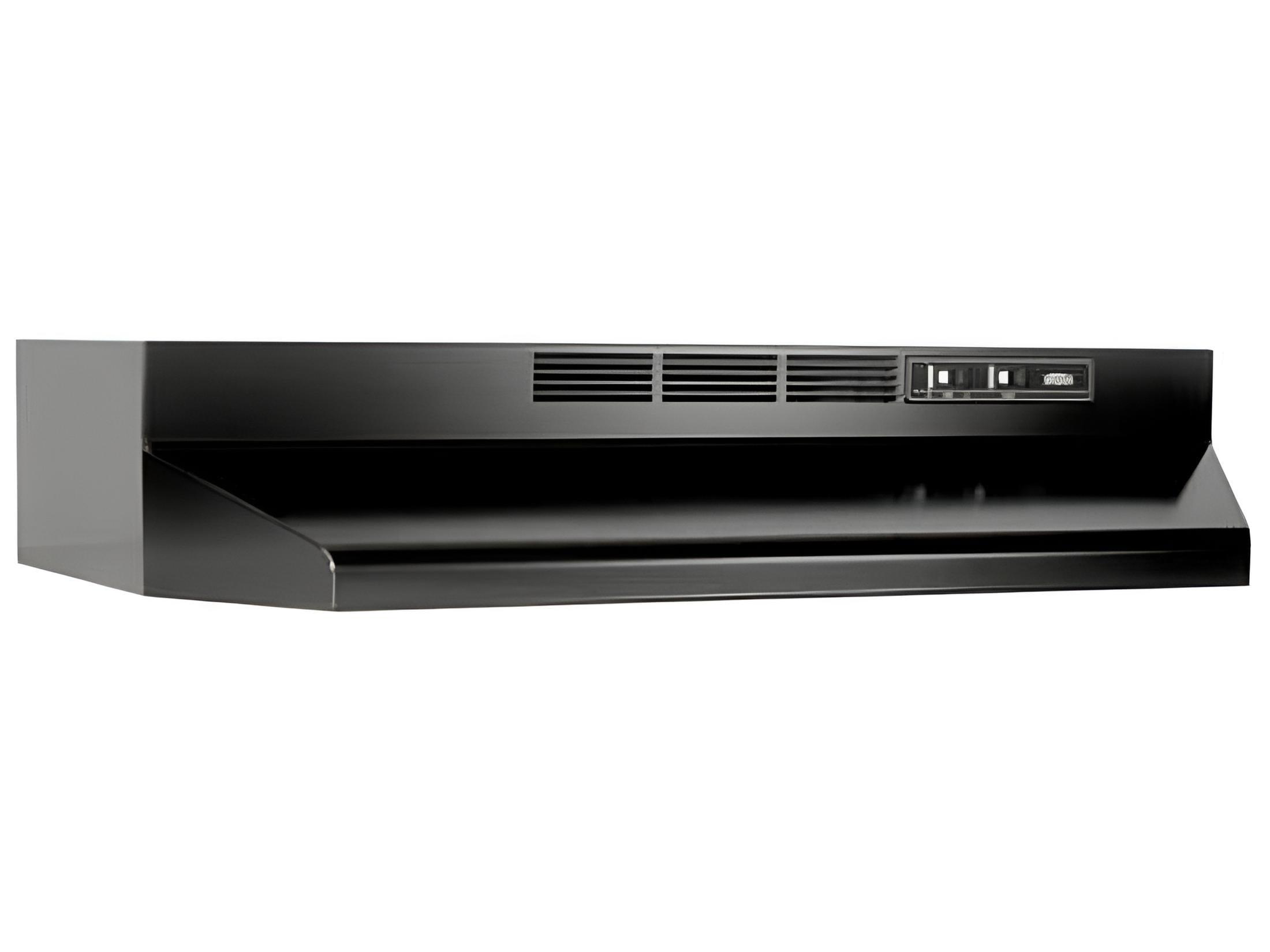 Broan NuTone 30" Steel 190 CFM Ductless (Non-Vented) Under Cabinet Range Hood with Charcoal Filter