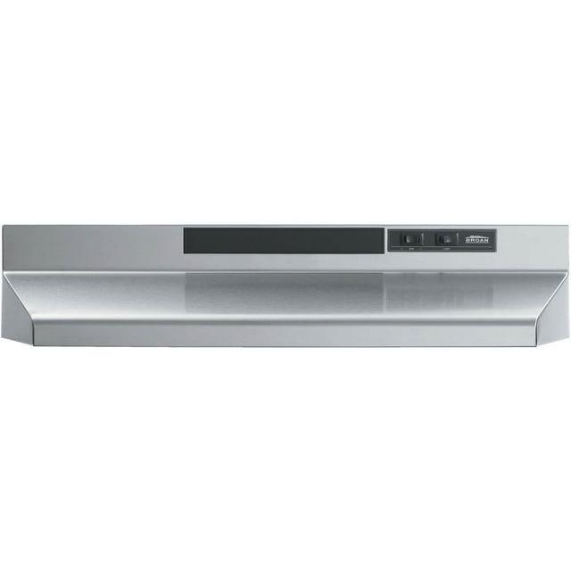 Broan NuTone Broan NuTone 30" Steel 160 CFM Convertible Under Cabinet Range Hood with Mesh Filter F403023