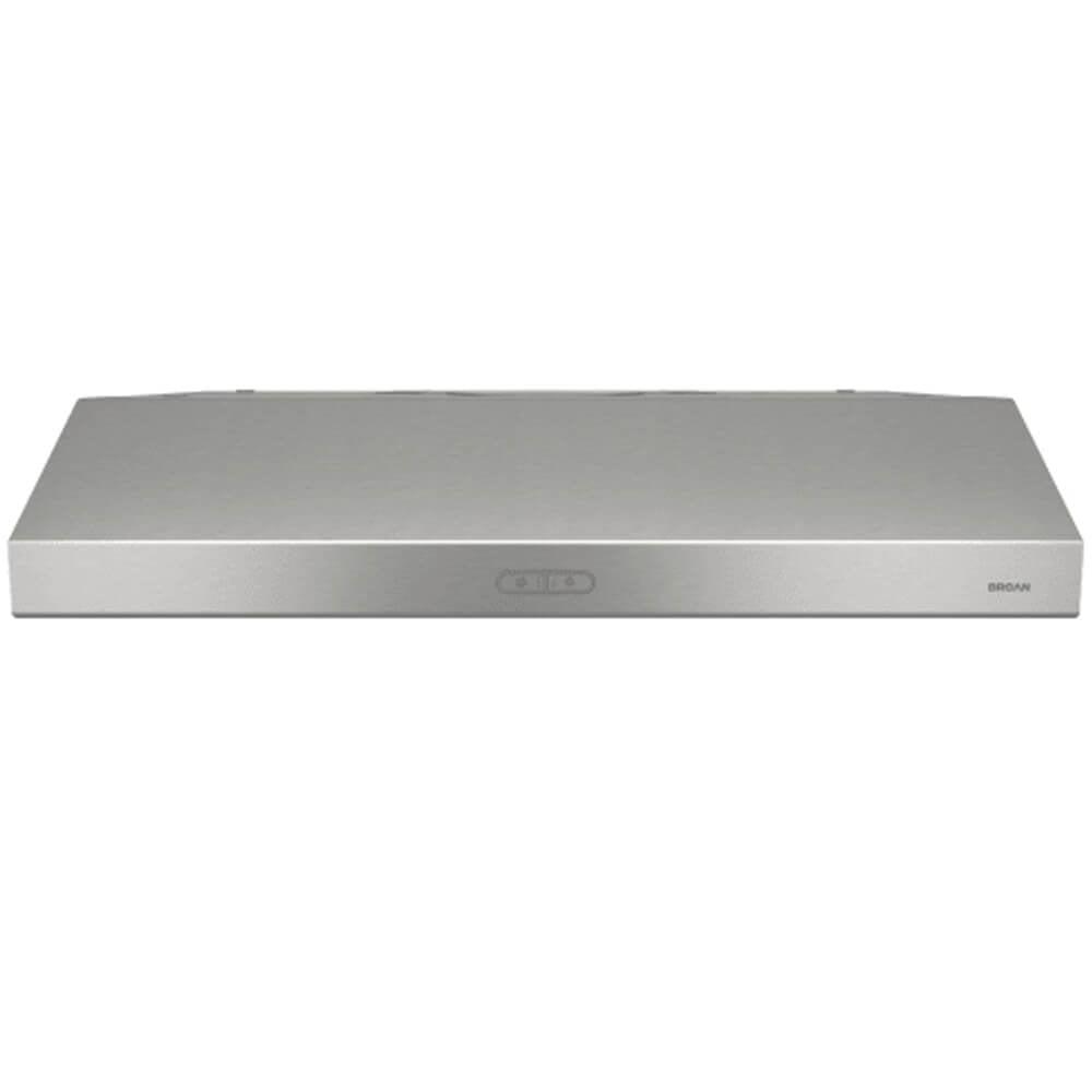 Broan NuTone Broan NuTone 36" Steel 375 CFM Convertible Under Cabinet Range Hood with Mesh Filter BCDF136SS