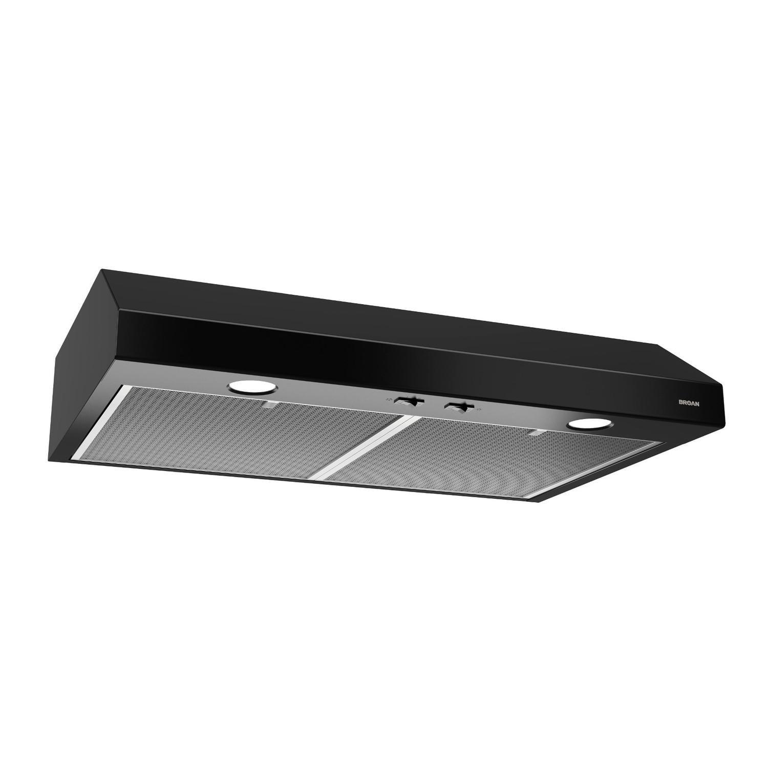 Broan NuTone 24" Steel 250 CFM Convertible Under Cabinet Range Hood with Mesh Filter