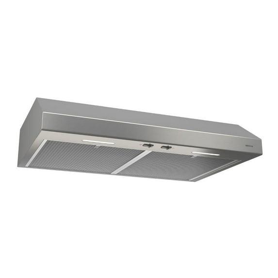Broan NuTone Broan NuTone 30" Stainless Steel 300 CFM Convertible Under Cabinet Range Hood with Mesh Filter BCSEK136SS