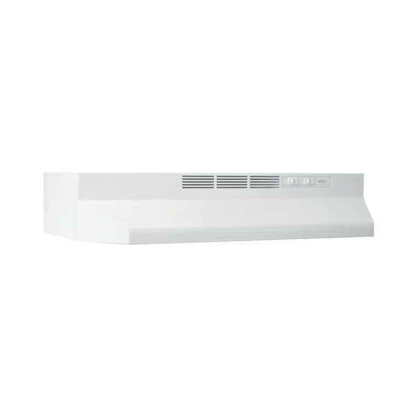 Broan NuTone 30" Stainless Steel Ductless (Non-Vented) Under Cabinet Range Hood with Charcoal Filter