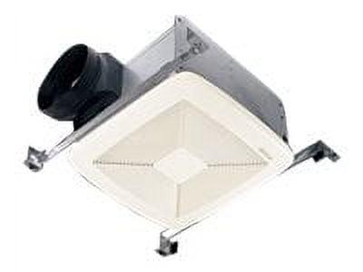 Ultra-Quiet White Ceiling Mounted Exhaust Fan, 110 CFM