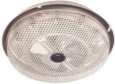 Silver 1250W Ceiling Mounted Electric Fan Heater