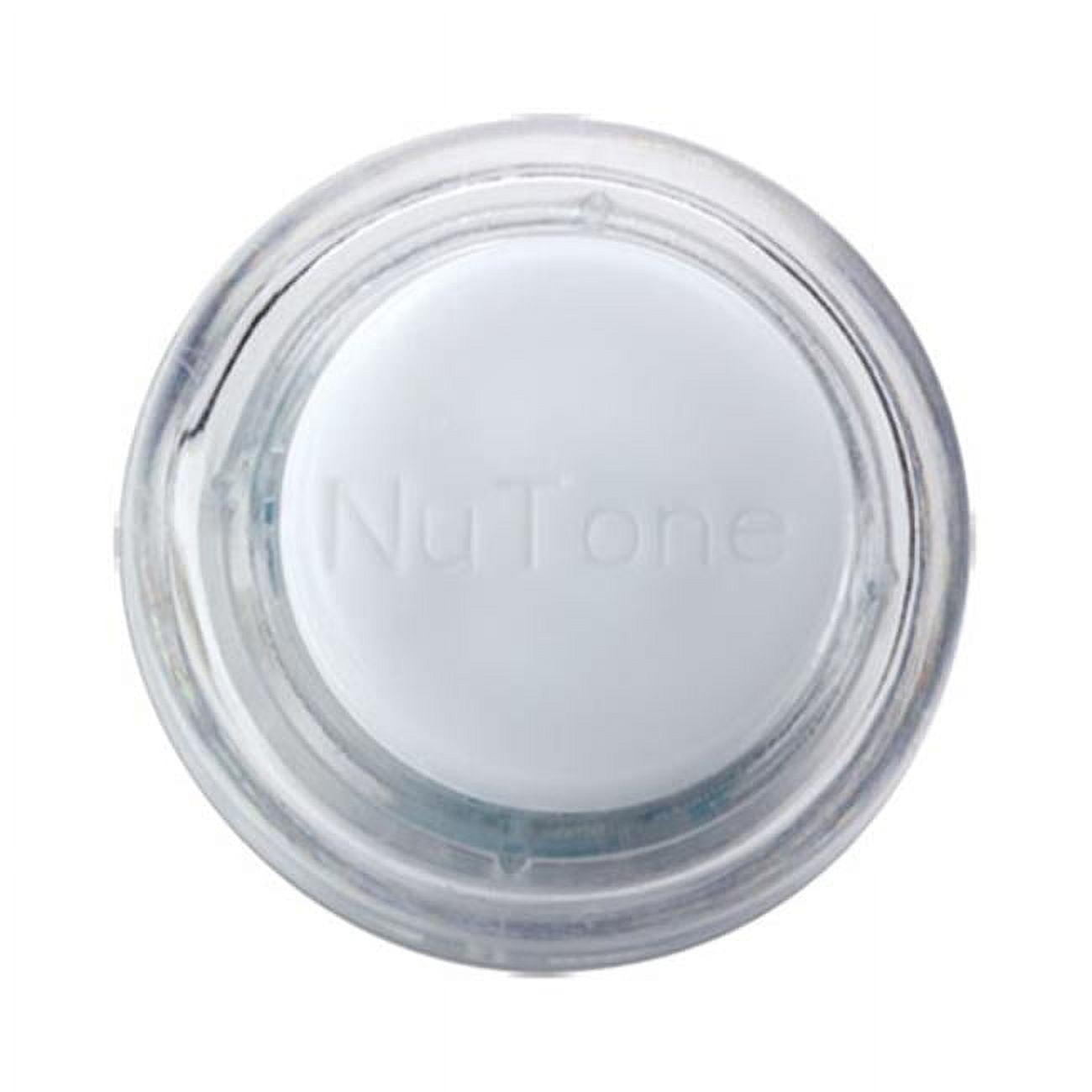 NuTone Round Lighted Pushbutton Doorbell Clear and White