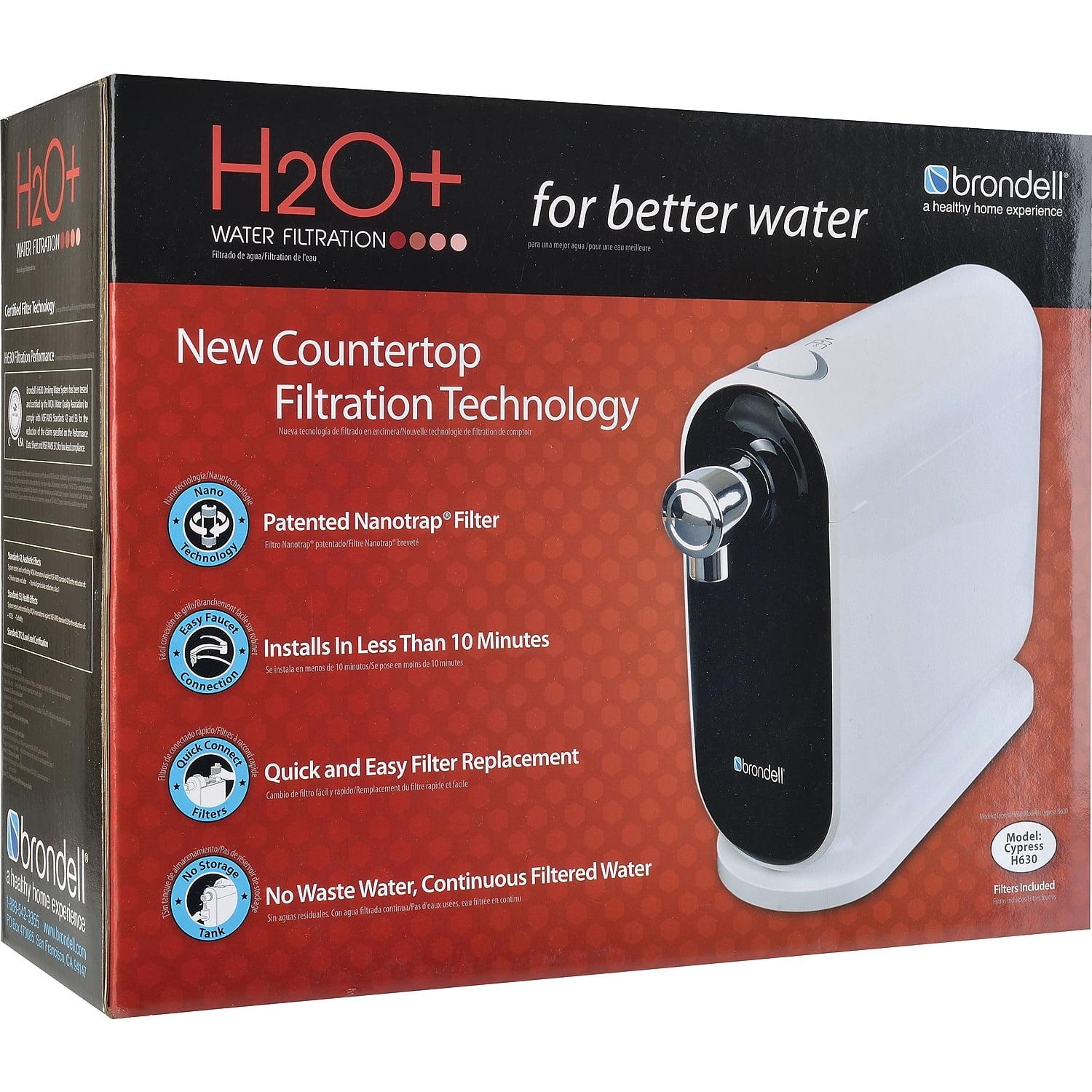 H2O+ Cypress Countertop Water Filtration System