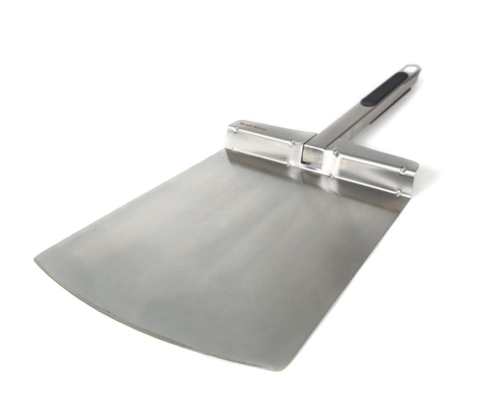 Broil King Stainless Steel Folding Pizza Peel with Soft Grip Handle