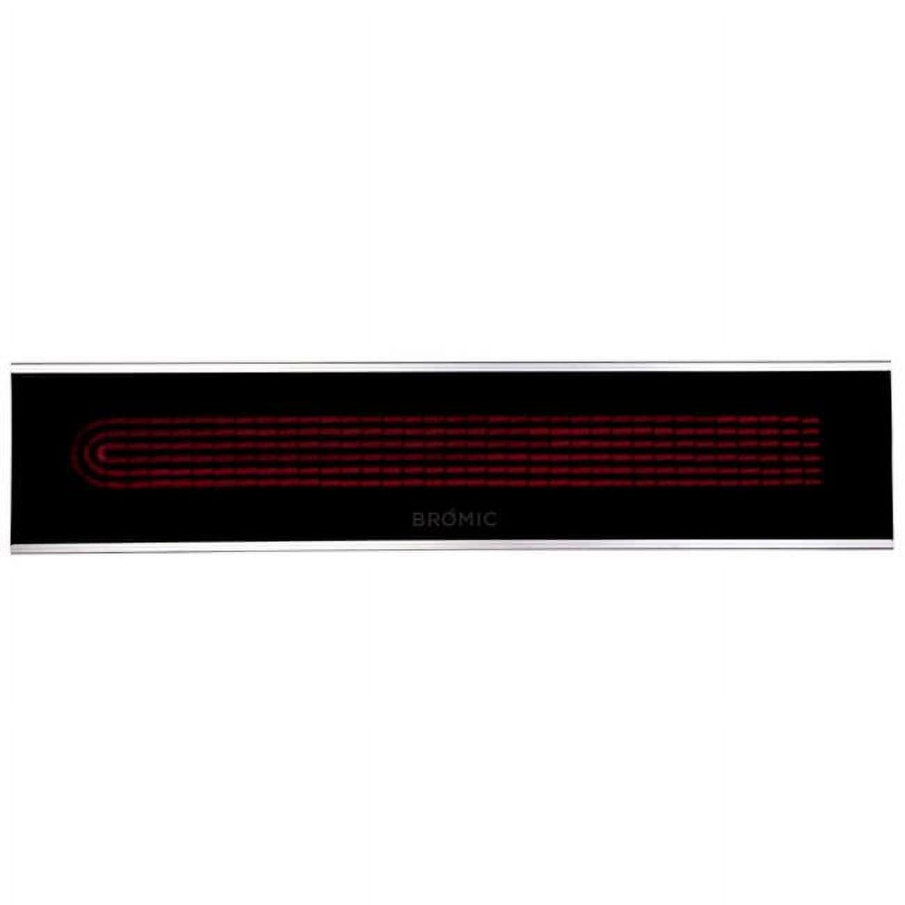 Bromic BH0320005 3400W Heating Platinum Wall Mounted Electric Smart-Heater, Black