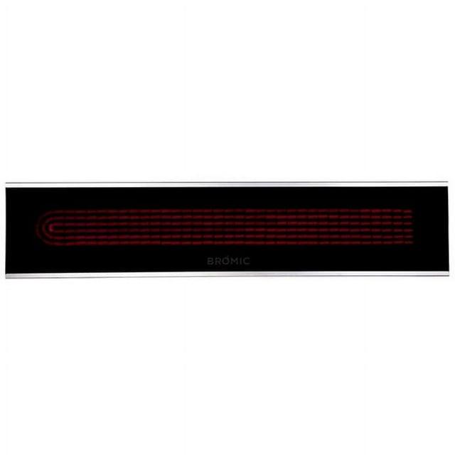 Bromic BH0320005 3400W Heating Platinum Wall Mounted Electric Smart-Heater, Black