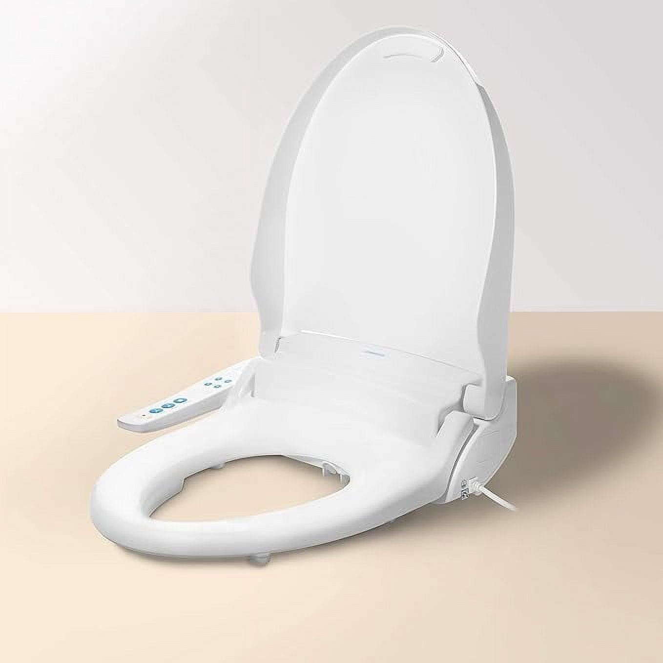 OmigoGS Essential Bidet Toilet Seat, Elongated White