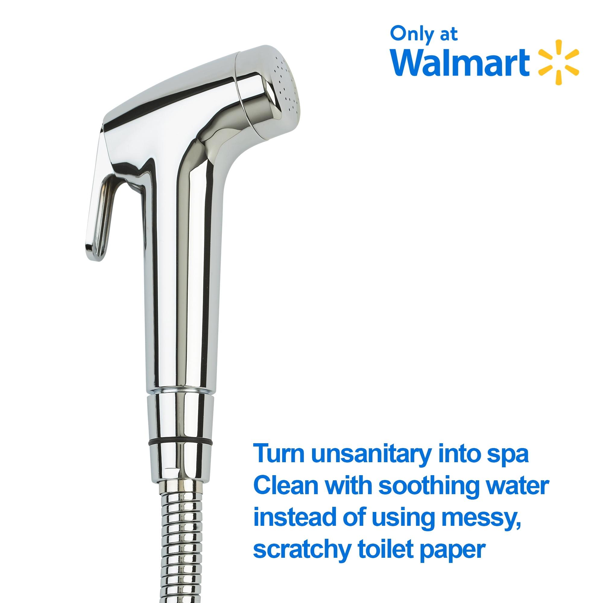 Chrome Finish Handheld Bidet Sprayer with Ergonomic Handle