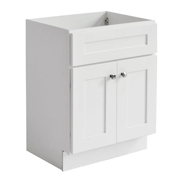 Design House Brookings 30 Inch Bathroom Vanity, Ready to Assemble, Solid Wood, Sherwin Williams – Design House, 587089