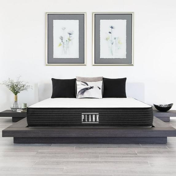 Brooklyn Bedding Plank 11-Inch Two-Sided Firm Mattress, Queen
