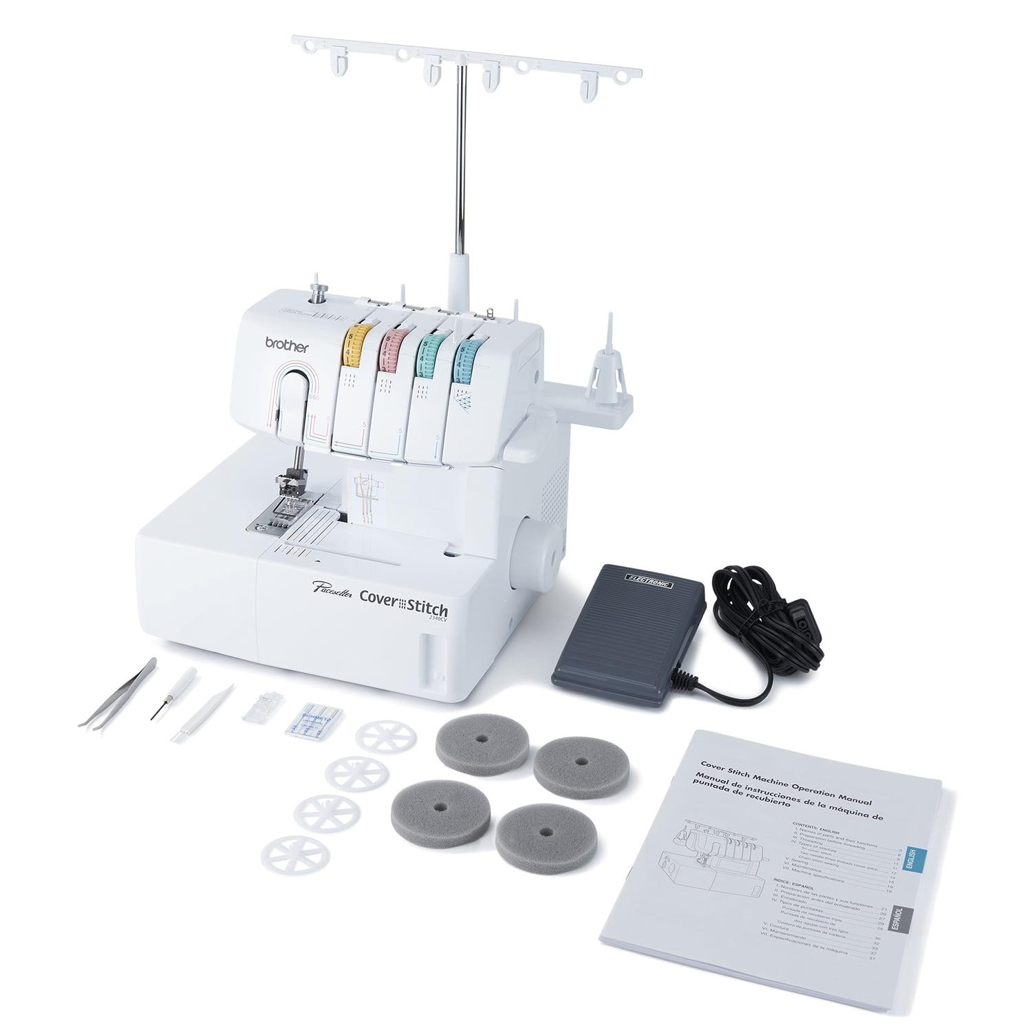 Brother 2340CV 2/3/4 Thread Cover Stitch Serger Machine