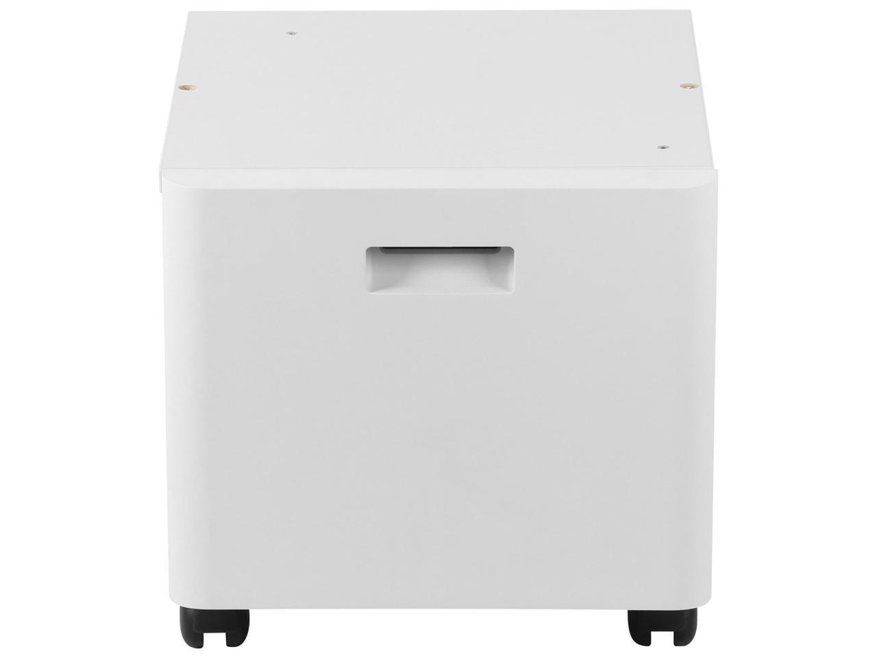 Brother White 15.7" Printer Cabinet Stand with Wheels