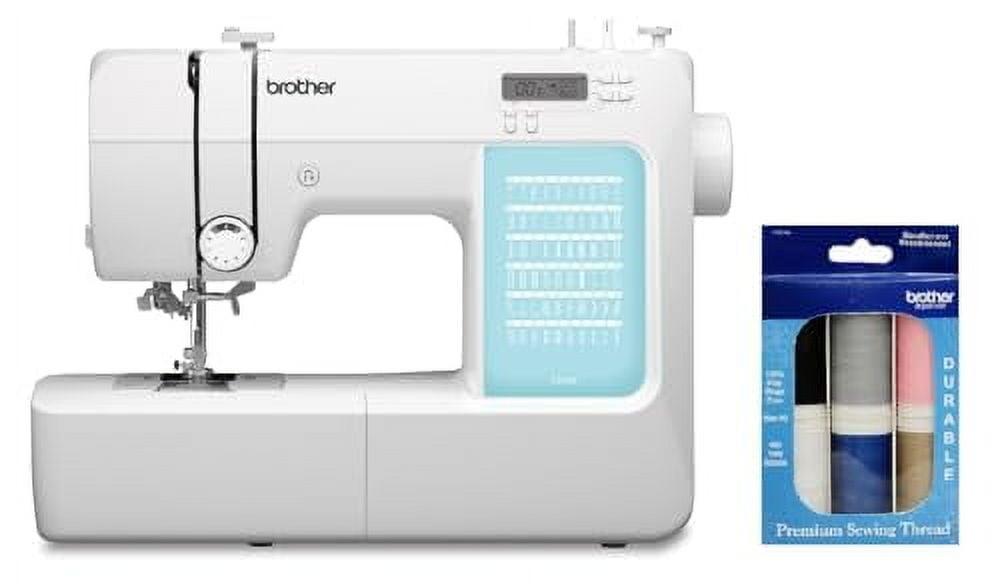 Brother CP60X White Computerized Sewing Machine with LCD Display