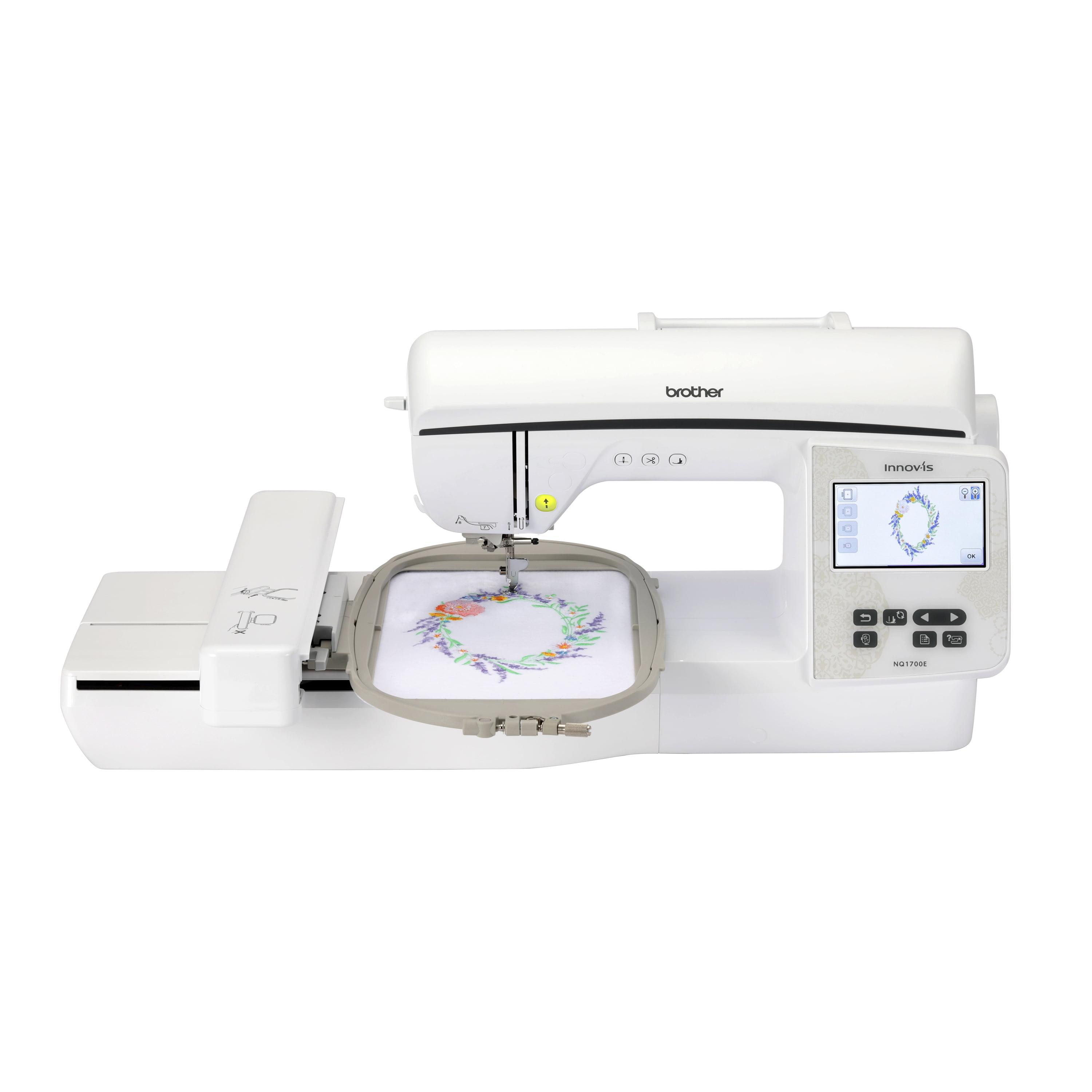 Brother NQ1700E 6" x 10" Computerized Embroidery Machine With Software & Magnetic 5x7 Hoop