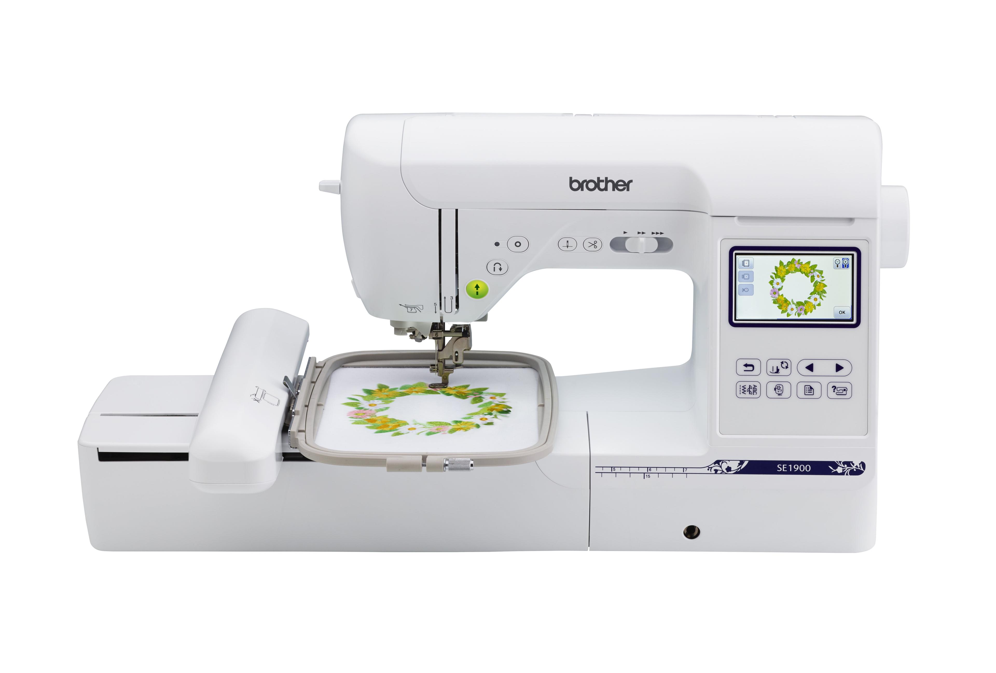 Brother SE1900 Computerized Sewing and Embroidery Machine with 240 Built-in Designs