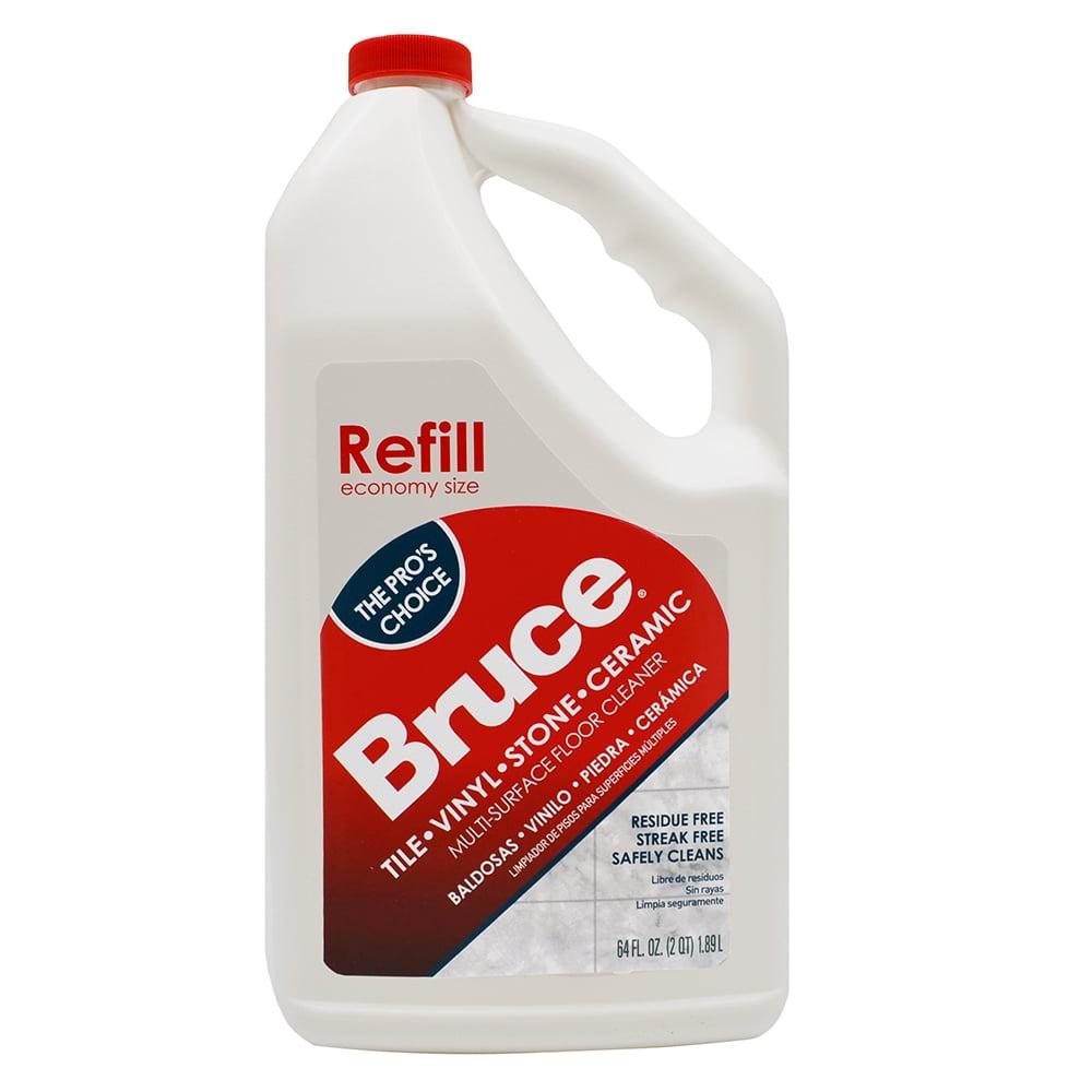New Bruce Multi-Purpose Floor Cleaner Multi-Surface Refill 64 Fl Oz