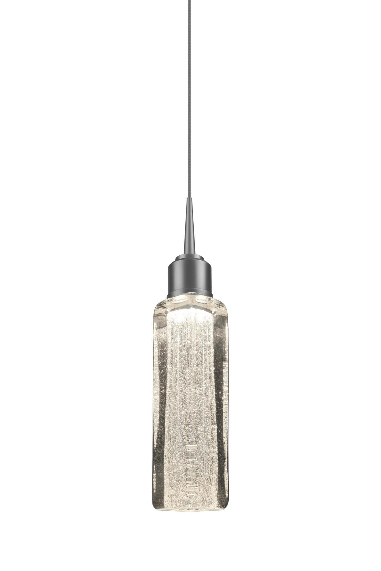 Capella 1 - Light Matte Chrome LED Single Pendant